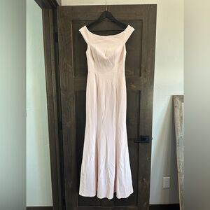 Azazie Light Pink Nicolina Dress